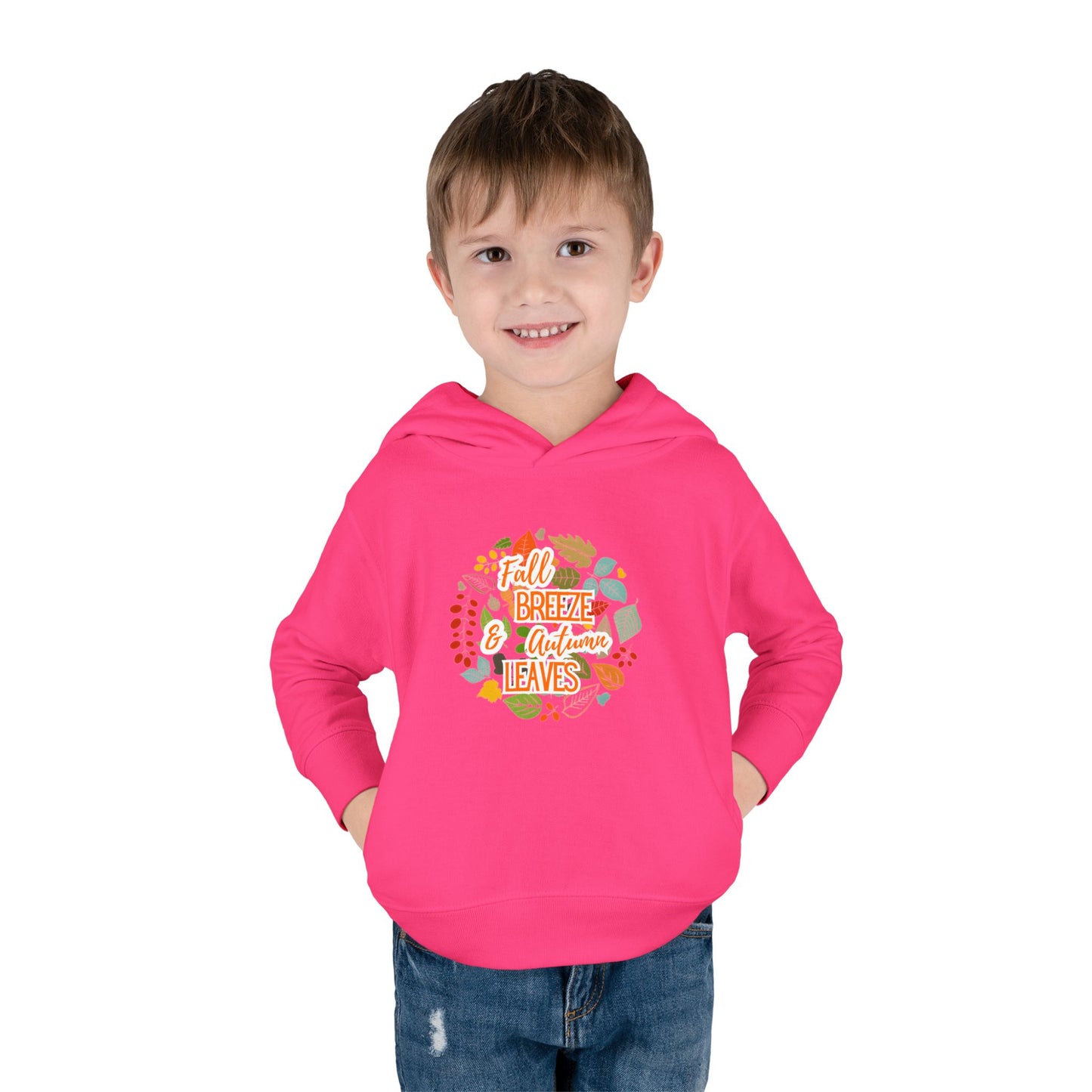Cozy Fall Toddler Hoodie, Cute Pullover for Autumn, Kids' Fleece Sweatshirt, Perfect for Fall Celebrations, Adorable Gift Idea