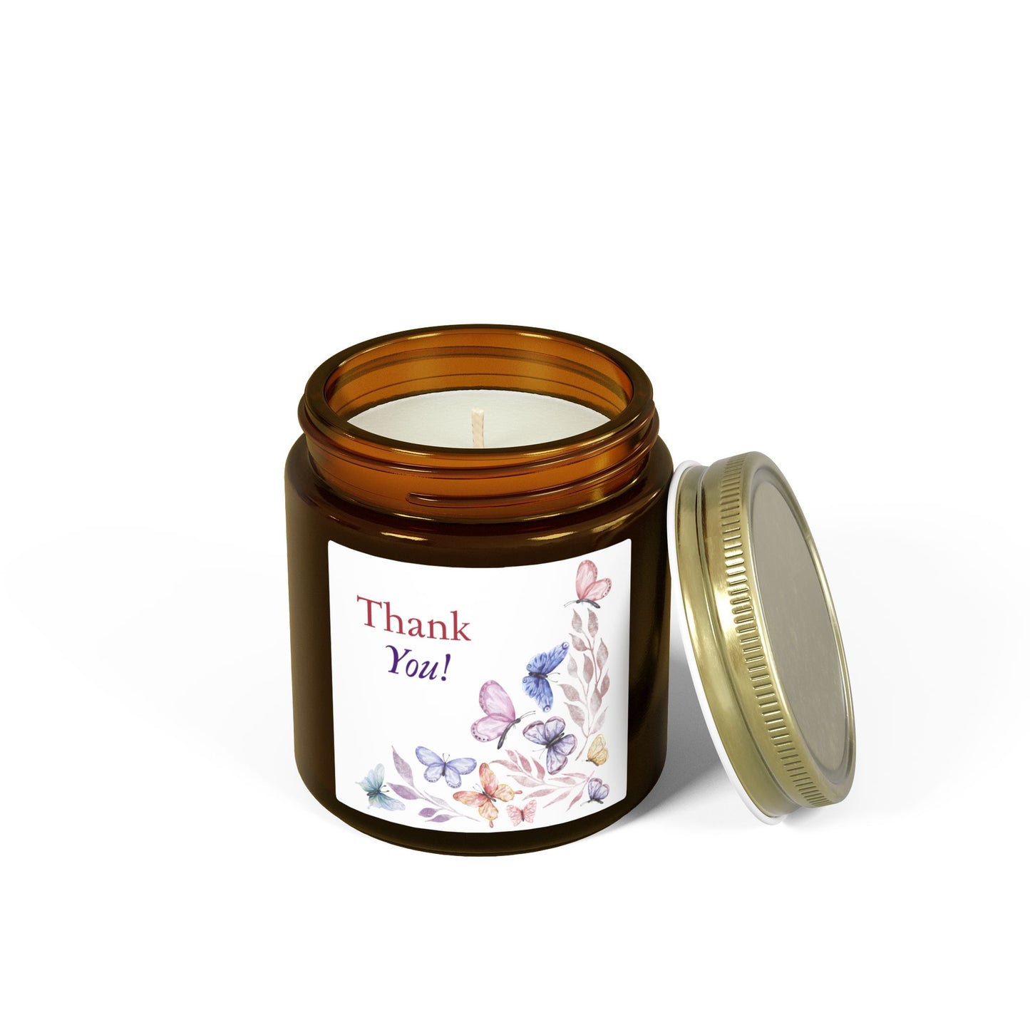 Thank You Scented Candle — Coconut Apricot Wax (4oz & 9oz)