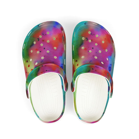 Colorful Kid's EVA Foam Clogs - Fun and Comfortable Footwear for Playtime, Summer Adventures, Parties, and Outdoor Activities