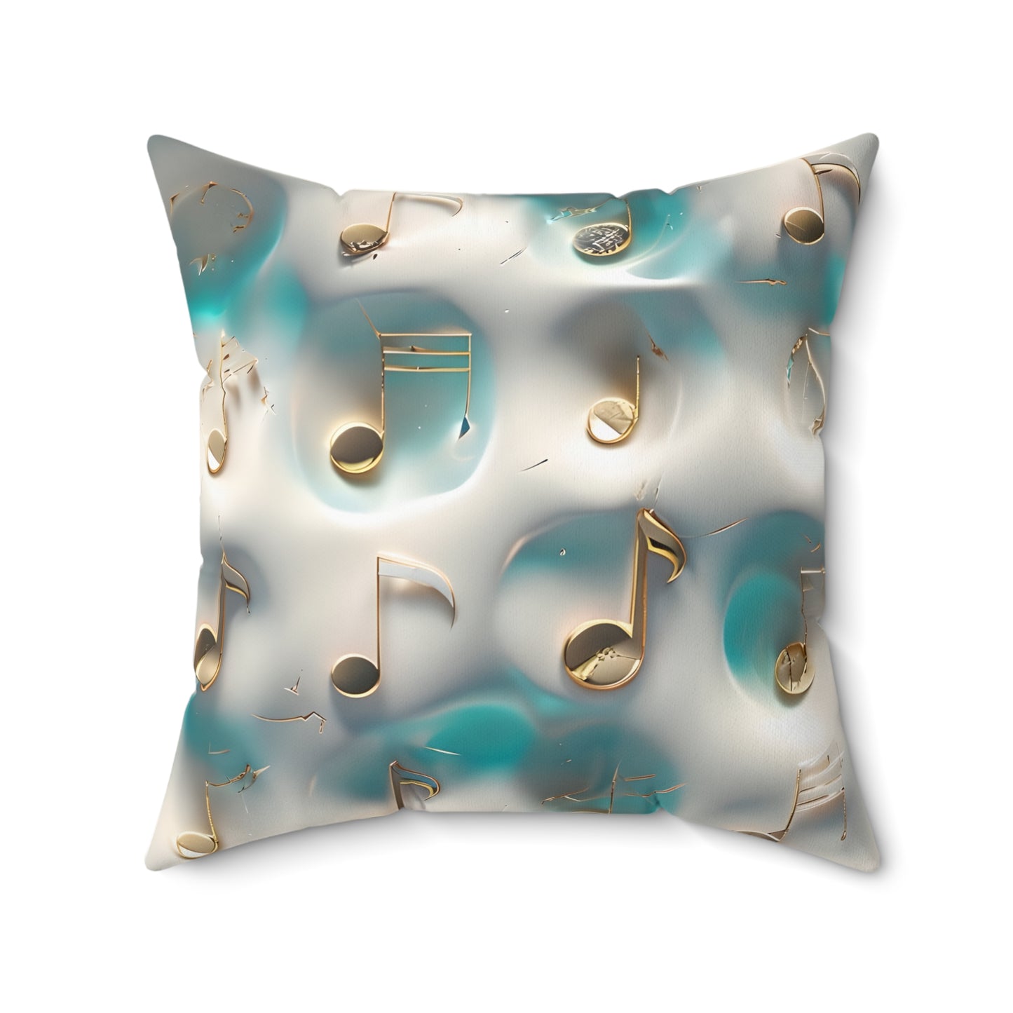 Musical Note Pillow, Decorative Cushion for Music Lovers, Home Decor, Gifts for Musicians, Unique Accent Pillow