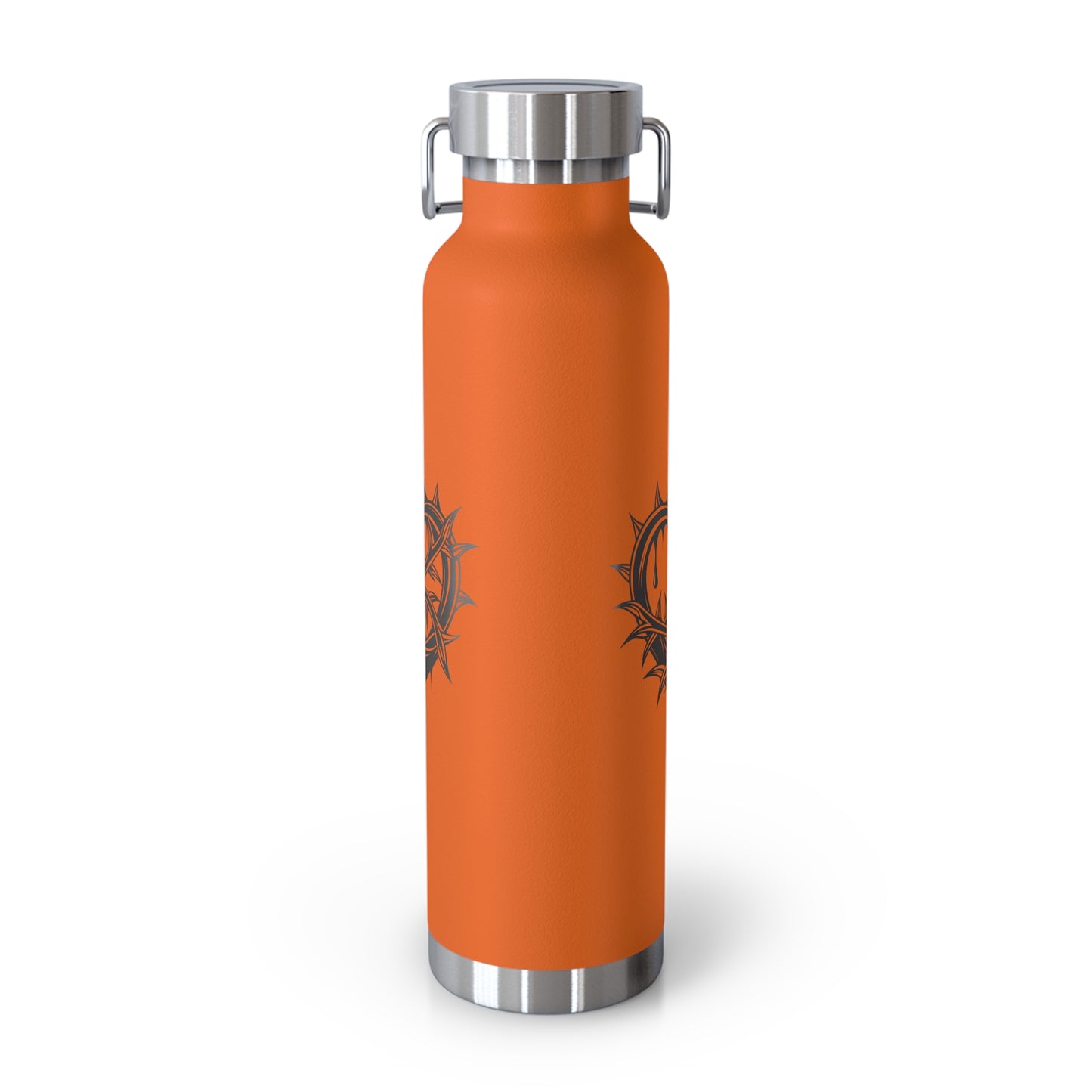 Stylish Insulated Water Bottle, Travel Flask, Gift for Him/Her, Fitness Bottle, Eco-Friendly Drinkware, 22oz Copper Design