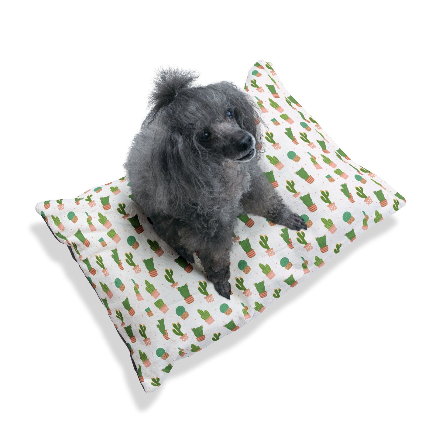Cozy Cactus Pet Bed | Stylish Dog Bed, Cat Bed, Pet Sleeping Pillow, Furry Friend Gift, Home Decor
