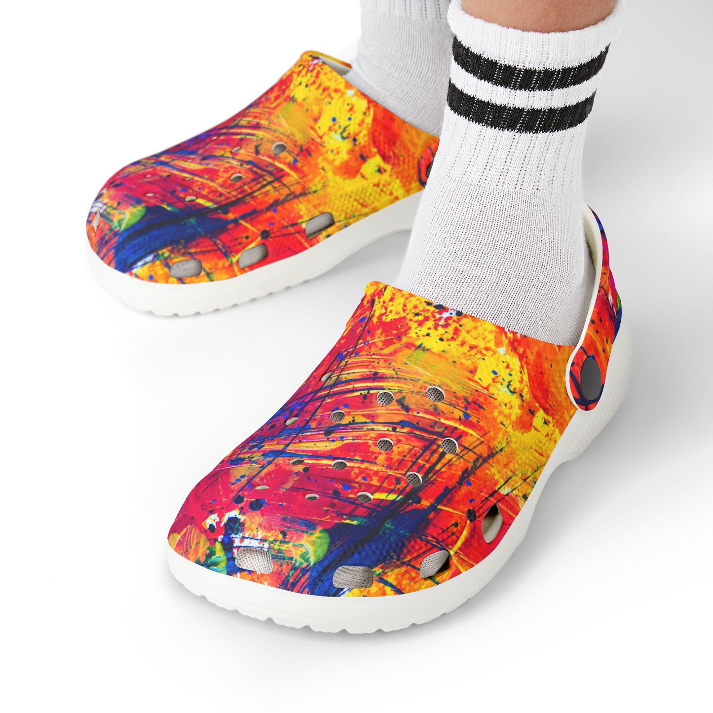 Vibrant Kid's EVA Foam Clogs, Colorful Summer Footwear for Play, Pool, and Casual Outings, Perfect for Birthdays and Holiday Gifts