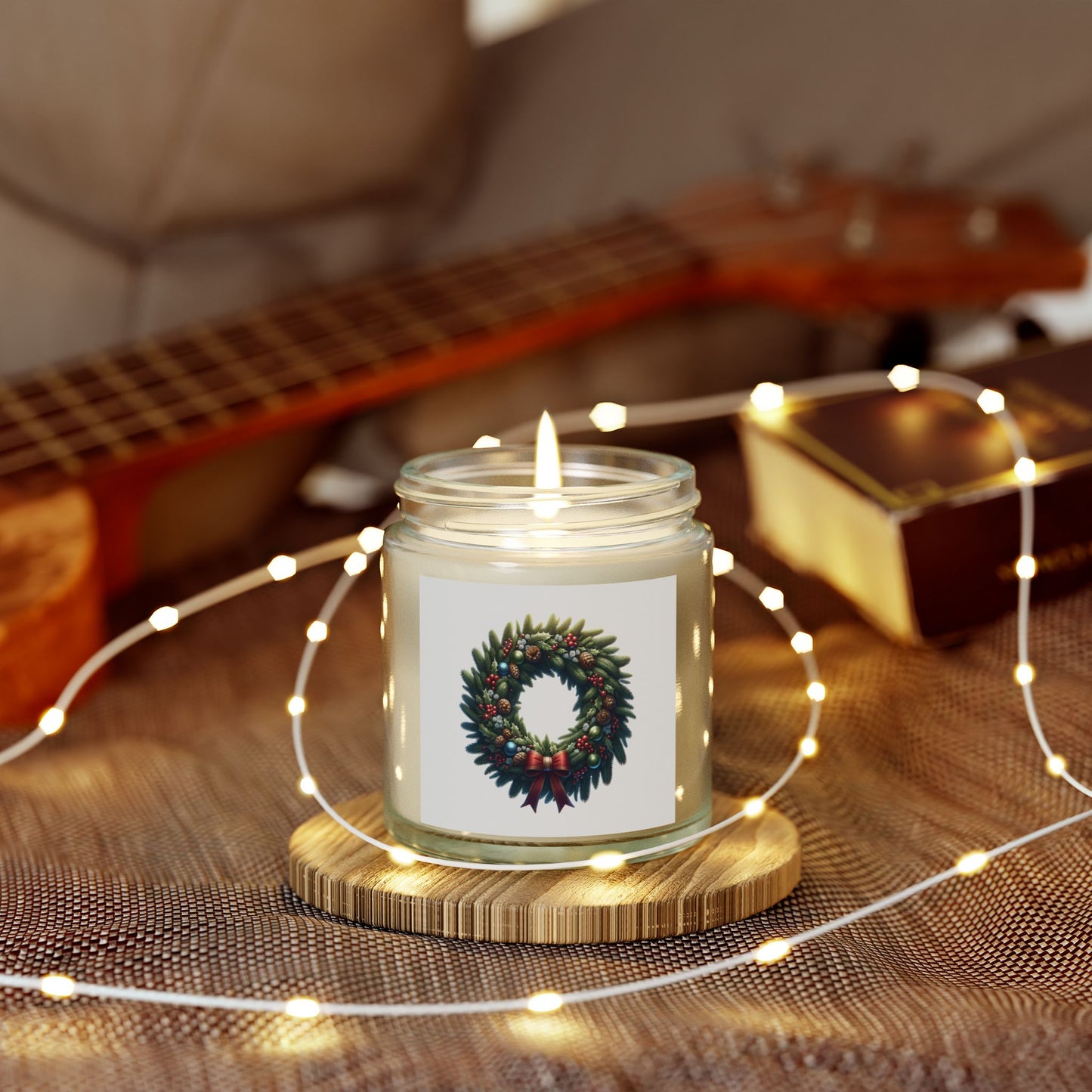 Scented Candles, Coconut Apricot Wax (4oz, 9oz)