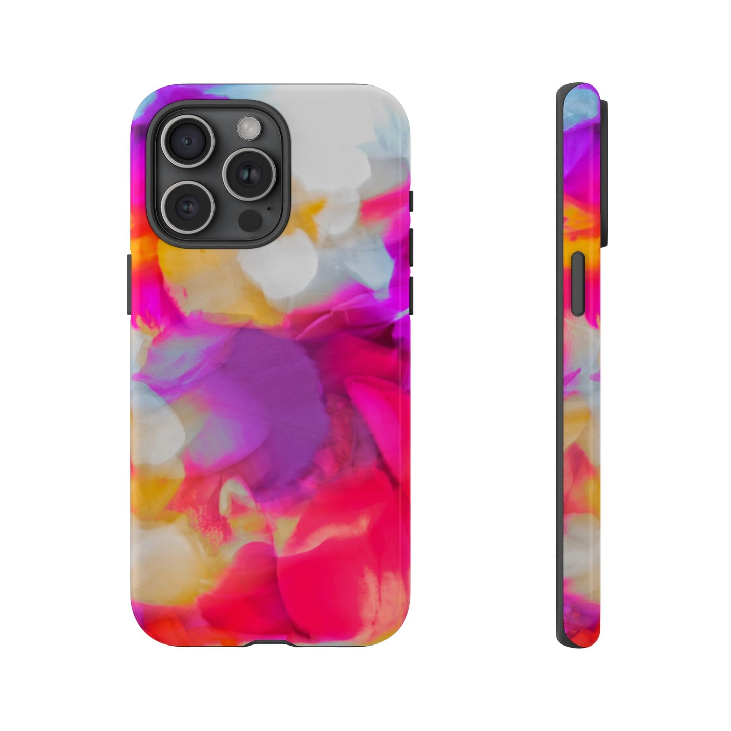 Floral Phone Case: Stylish Art for Your Device, Tough Cases, Gift for Her, Flower Print, Trendy Accessories, Phone Protection