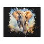 Matte Canvas, Stretched, 1.25" - Elephant