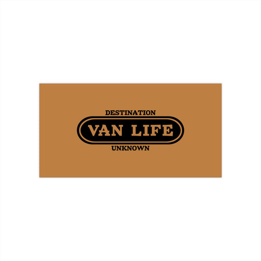 Van Life Bumper Stickers, Adventure Decor, Travel Gifts for Nomads, Road Trip Essentials, Camper Van Accessories