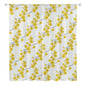 Sheer Curtain White and Yellow