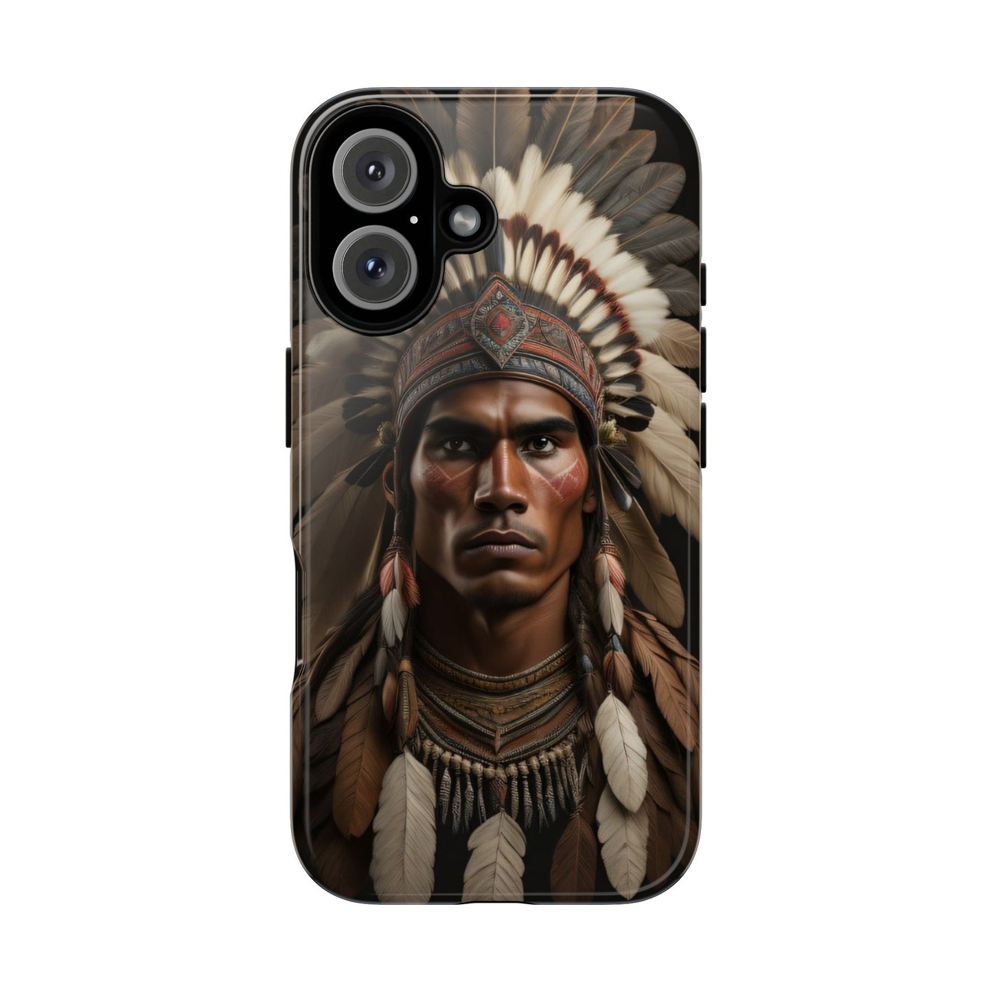 Native American Art Phone Case, Strong Culture Design, Unique Gift for Him or Her, Tough Cases, Customizable Protector, Tribal Style