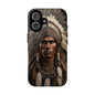 Native American Art Phone Case, Strong Culture Design, Unique Gift for Him or Her, Tough Cases, Customizable Protector, Tribal Style