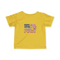 Patriotic Infant Tee - Celebrate 4th of July, Baby Independence Day Shirt, USA Toddler Tee, Children's Holiday Apparel, Red White Blue Tee