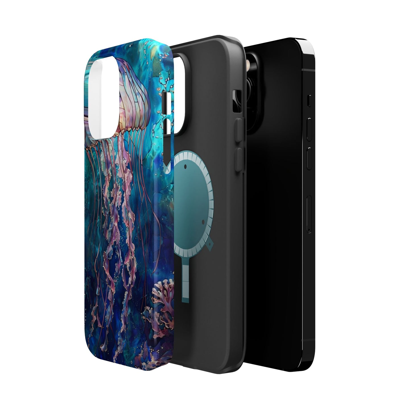 Jellyfish Ocean Magnetic Impact Phone Case