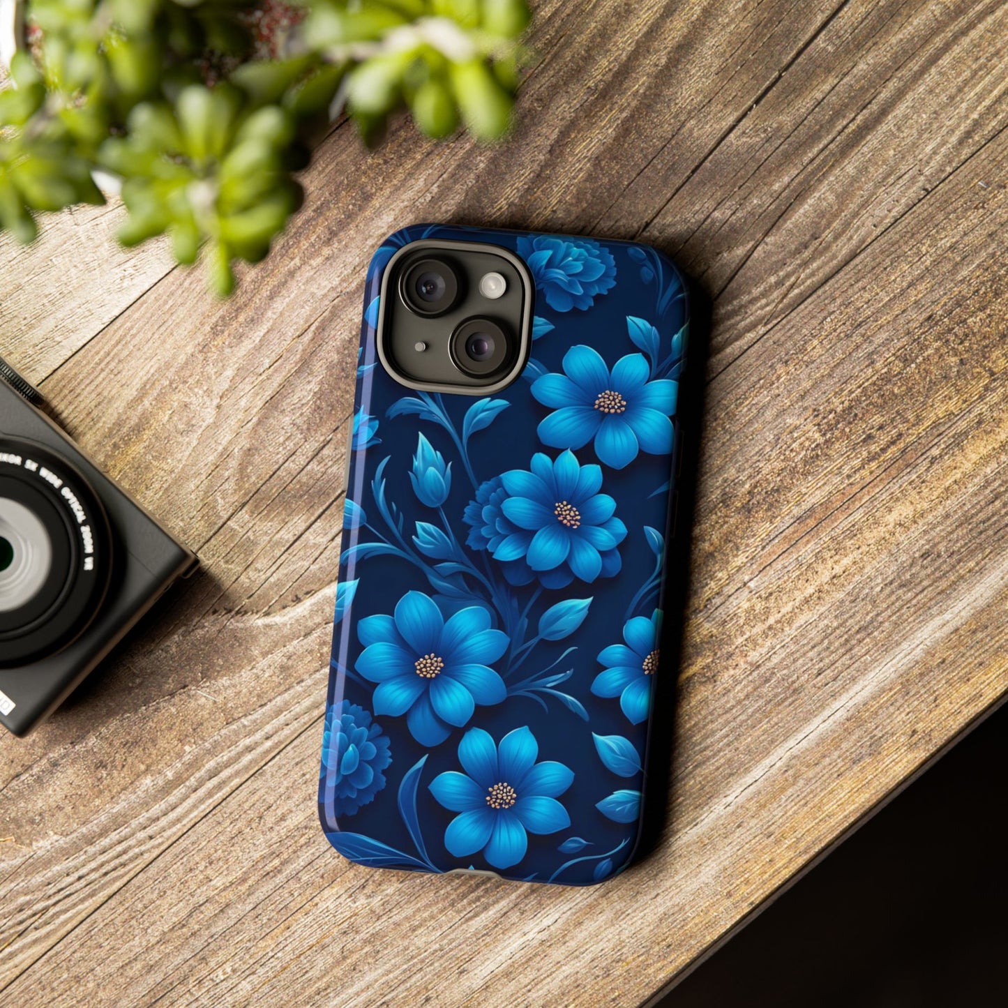 Tough Cases: Floral iPhone Case, Vibrant Phone Cover, Flower Patterned Case, Protective Floral Design, Spring Gift Idea