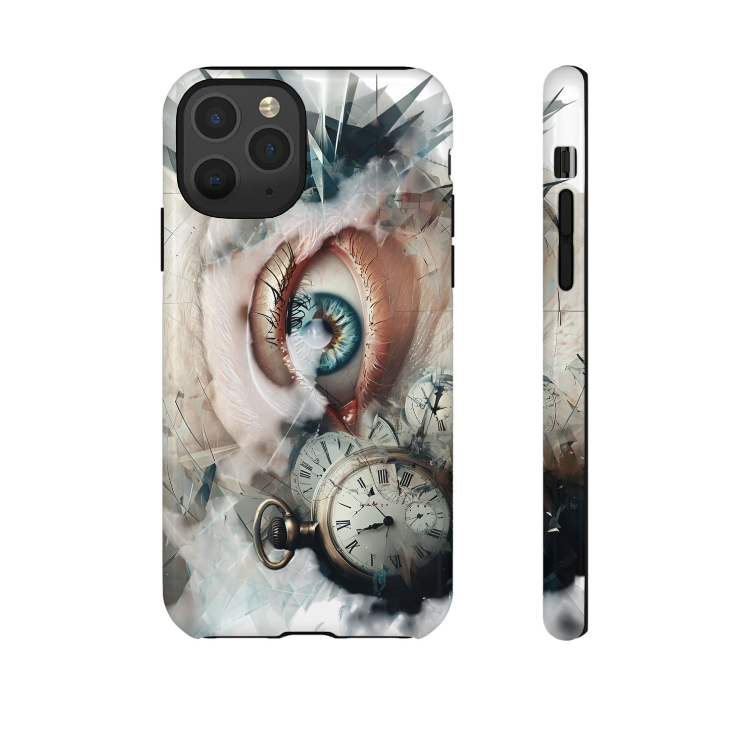 Artistic Eye Phone Case, Unique Smartphone Cover, Whimsical Gift for Art Lovers, Trendy Tech Accessory, Birthday Present, Holiday Gift