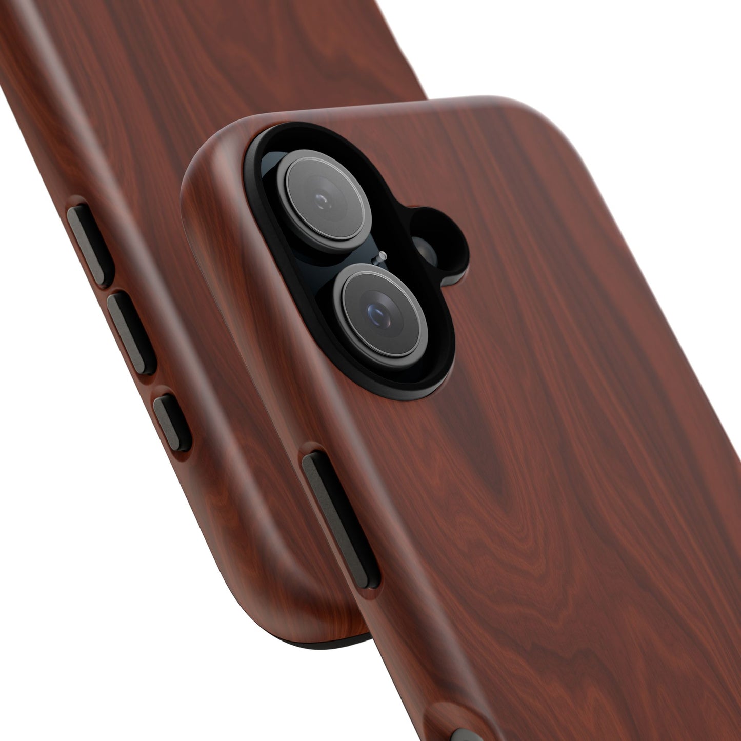 Wood Grain Phone Case, Stylish Tough Cases, Nature-Inspired Protective Cover, Unique Gifts for Him and Her, Eco-Friendly Tech Accessory