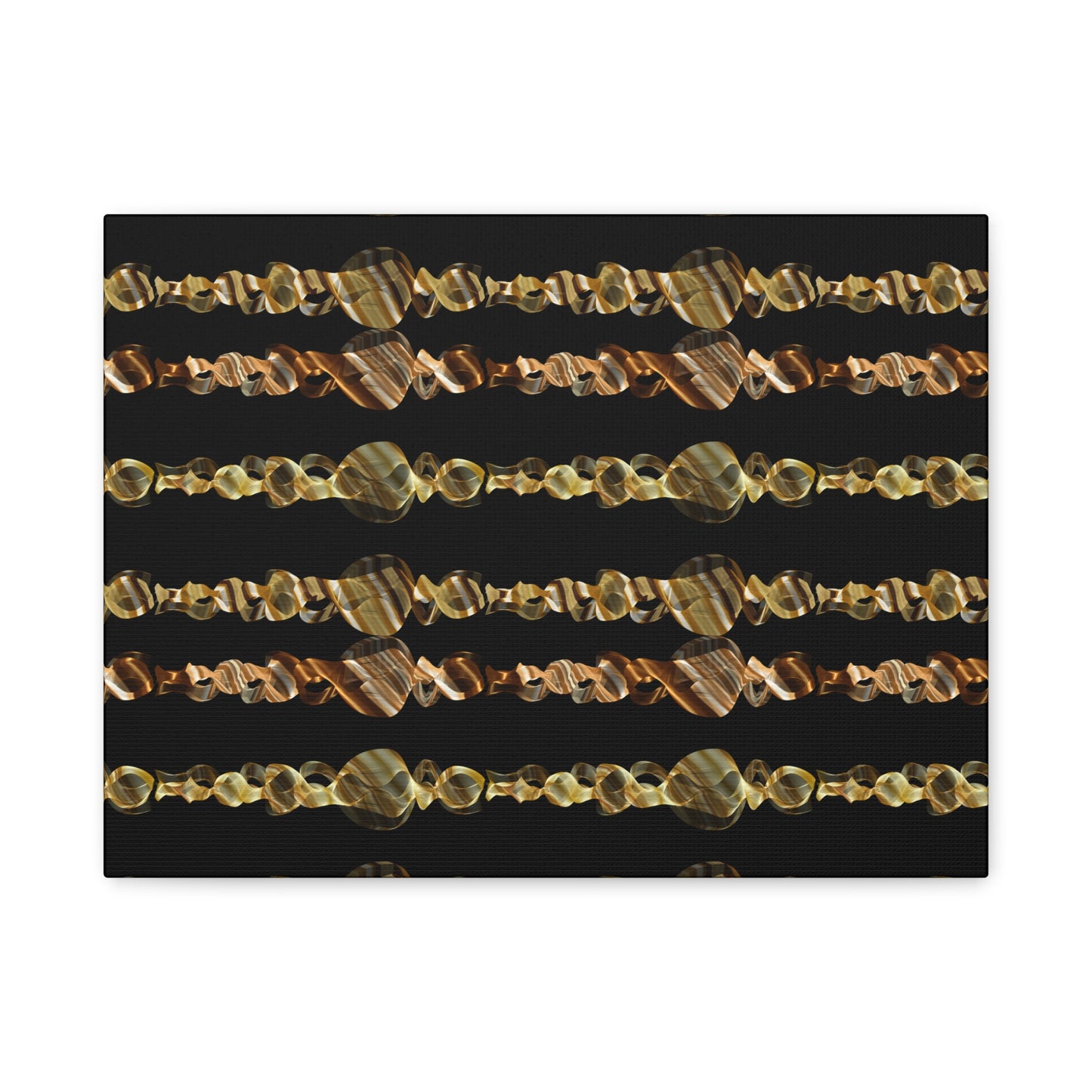 Artistic Canvas Gold and Black