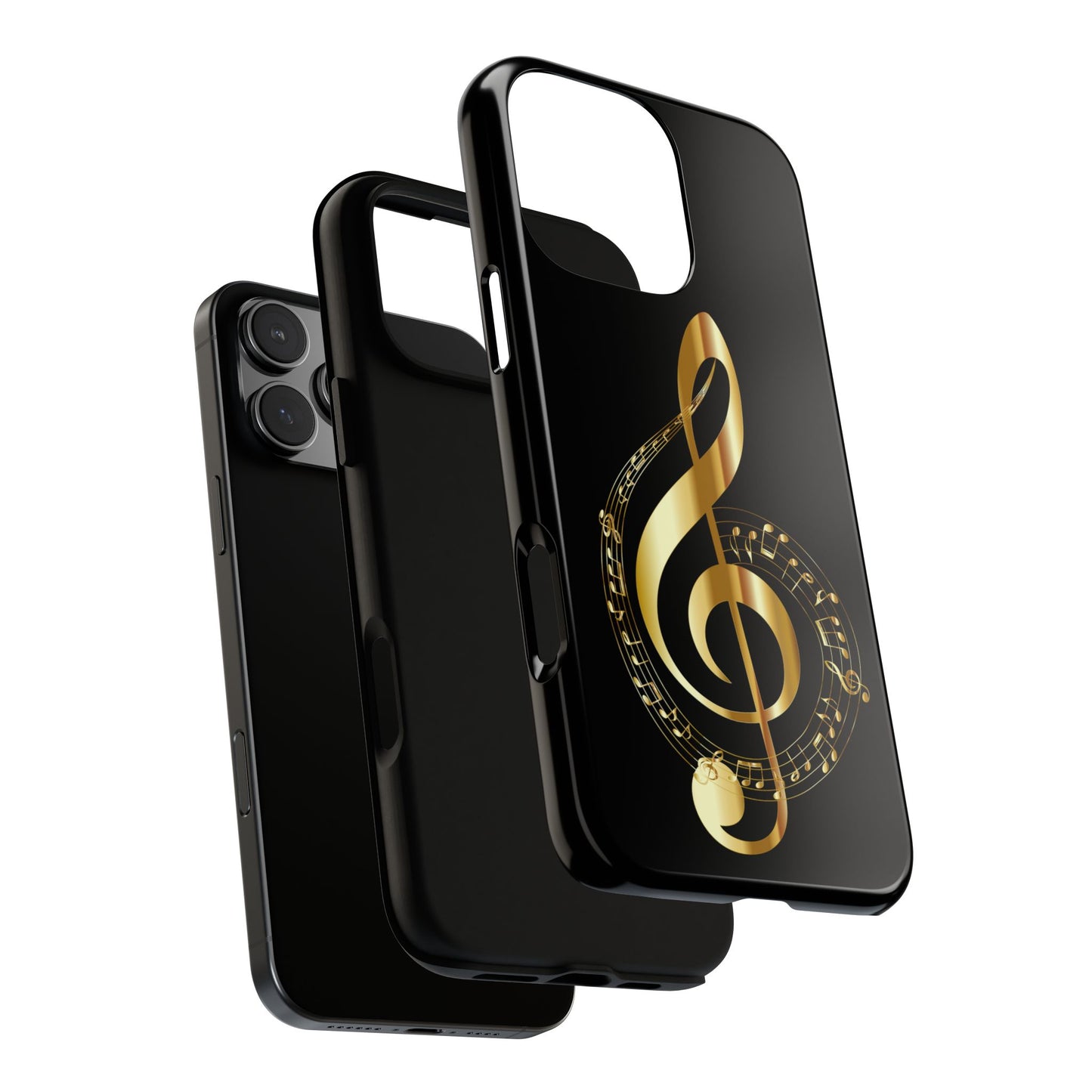 Tough Cases black gold musical Note