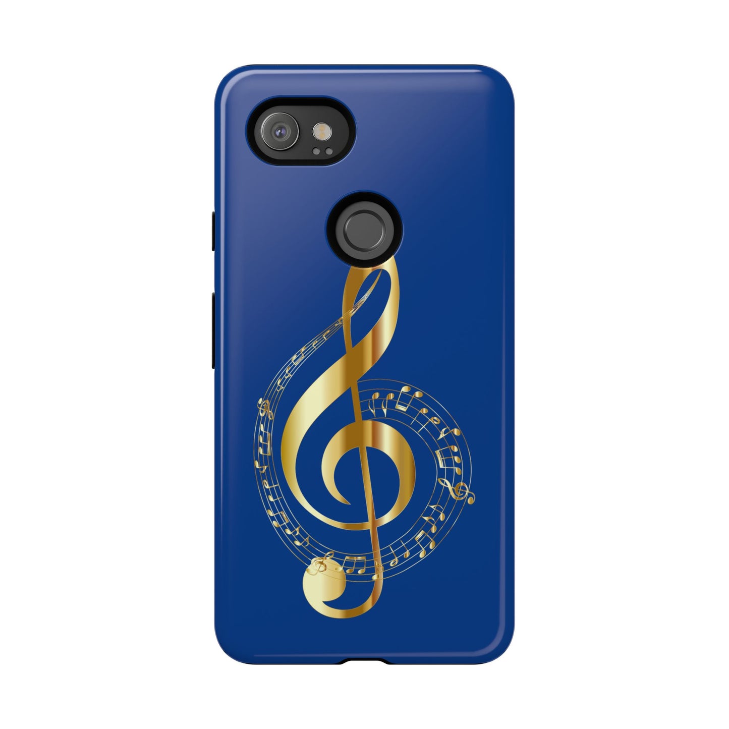 Tough Cases Blue and Gold Musical Note