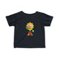 Sunshine Character Infant Tee, Cute Kids Shirt, Baby Gift, Toddler Apparel, Spring Outfit, Flower Design Tee
