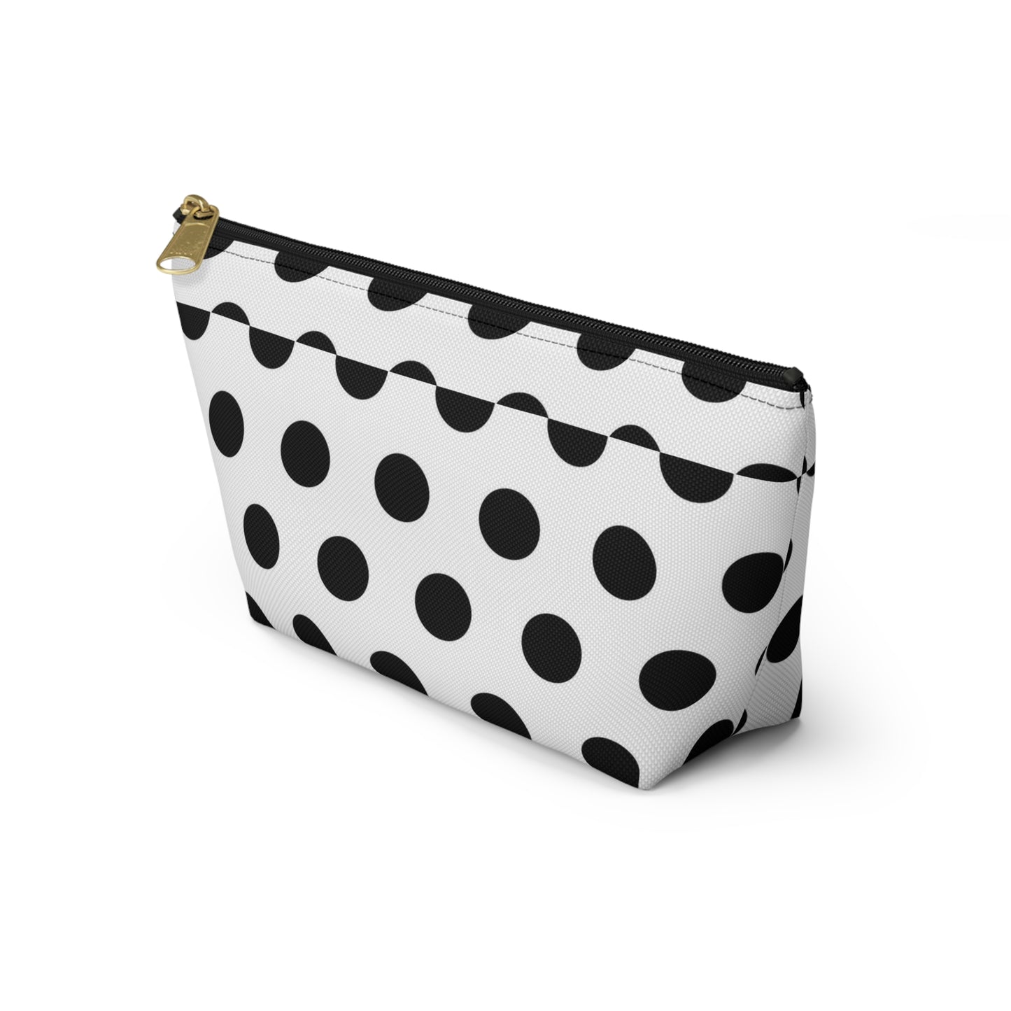 Chic Polka Dot Accessory Pouch, Stylish Makeup Bag, Travel Organizer, Gift for Her, Fun Dot Pattern, Cosmetic Case