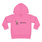 Personalized Toddler Hoodie with Customizable Name, Cozy Kids Pullover, Great for Birthdays, Playdates, Holidays, Gift Idea