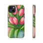 Floral Phone Case with Vibrant Tulips - Tough Cases for Garden Lovers, Spring Gifts, Nature Enthusiasts, Unique Gadget Accessories, [...]