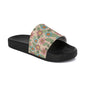 Floral Women's Slide Sandals, Summer Footwear, Beach Slides, Comfortable Slip-Ons, Gift for Her