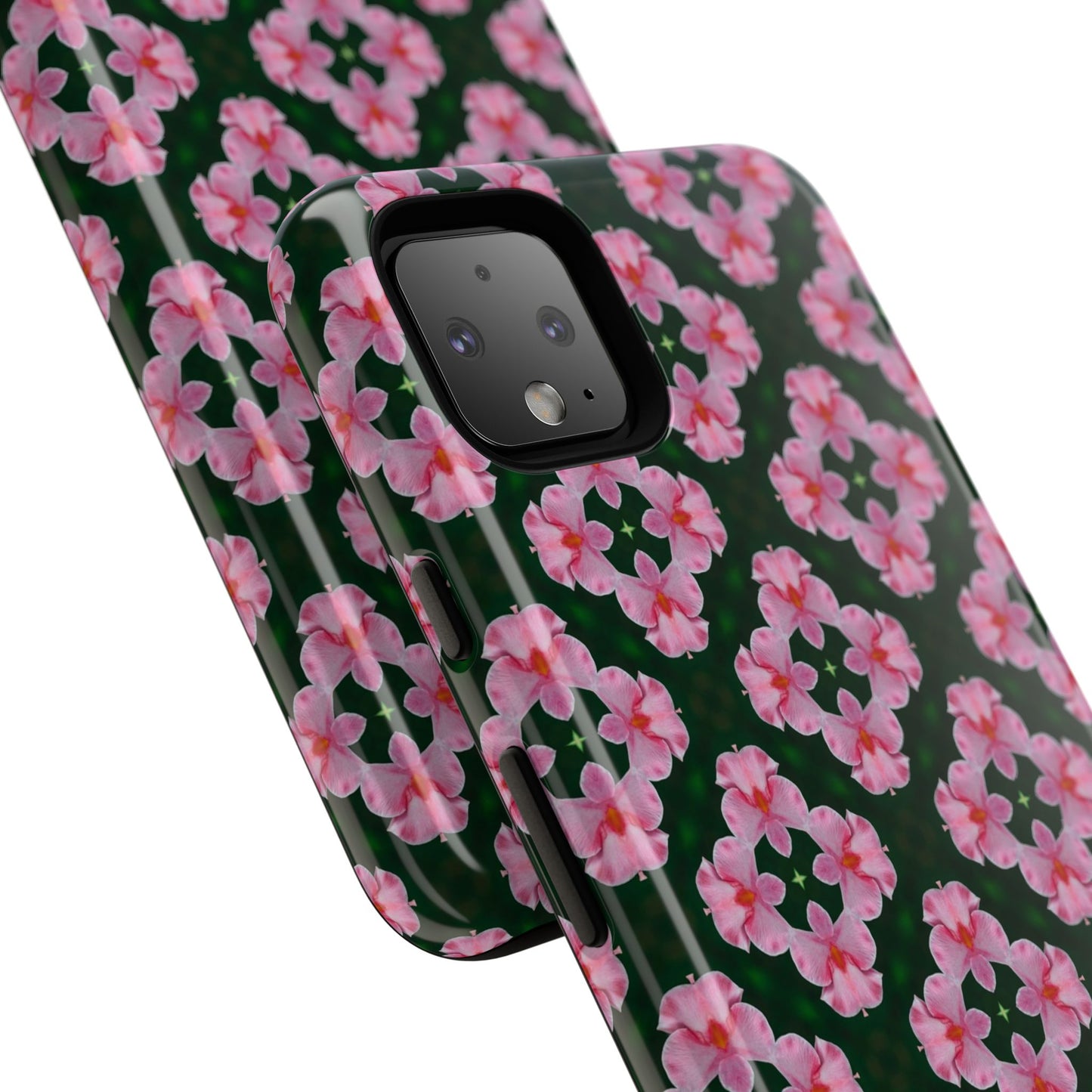 Tough Cases - Floral Phone Case, Stylish Protective Cover for Women, Gift Idea for Birthdays, Unique Floral Design, Trendy Tech Accessory