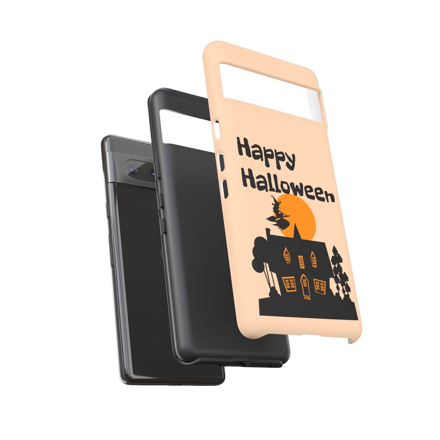 Halloween Phone Case, Spooky Mobile Cover, Tough Case for Phone, Witch Design, Fall Decor, Unique Gift for Halloween