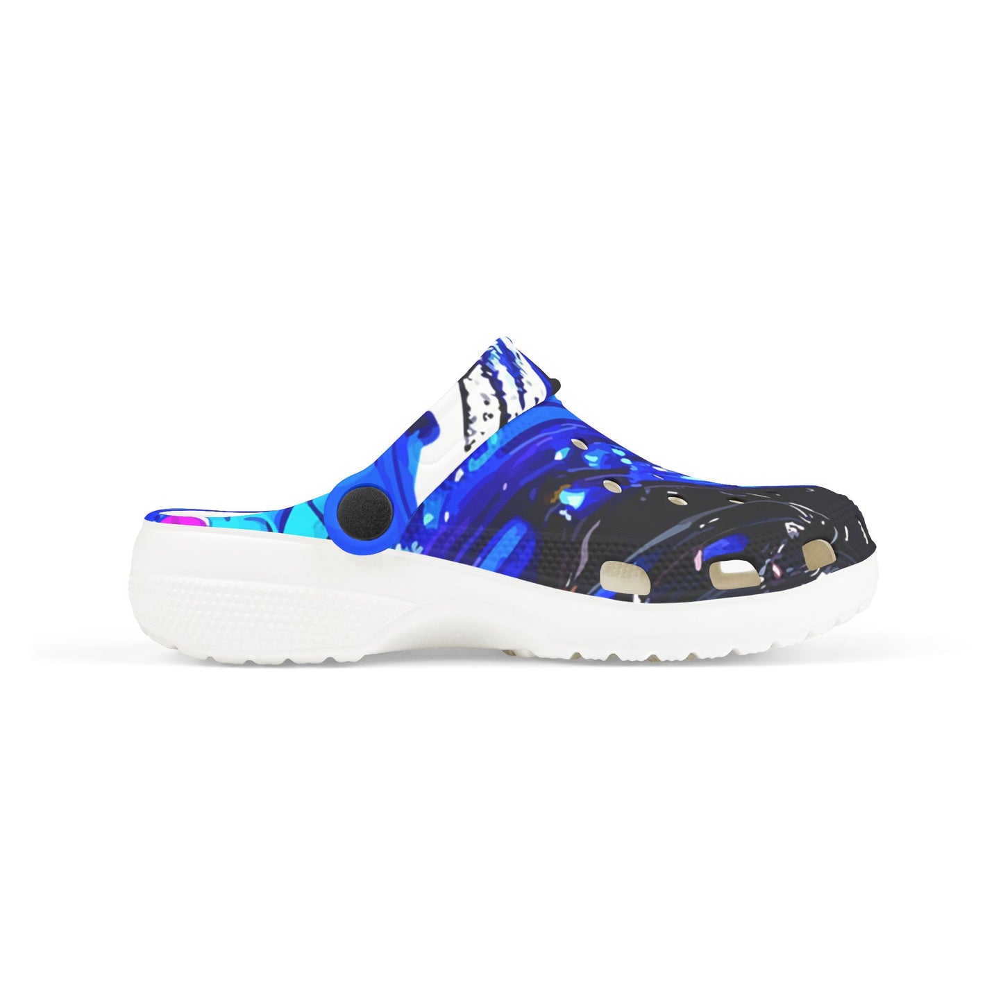 Kids Foam Clogs — Blue Splash