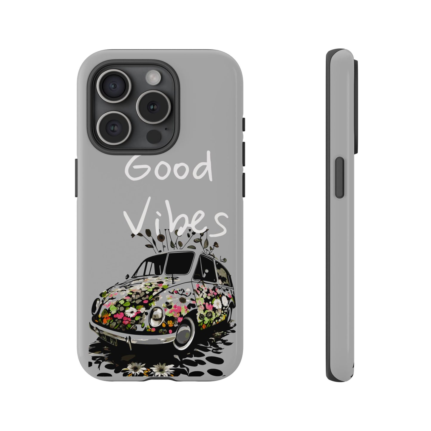 Floral Phone Case | Good Vibes, Phone Accessories, Gift for Her, Trendy Tech, Summer Vibes, Birthday Gift