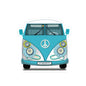 Bohemian VW Bus Stickers, Peace Sign Vinyl Stickers, Flower Stickers for Water Bottles, Gift for Hippies, Laptop Stickers