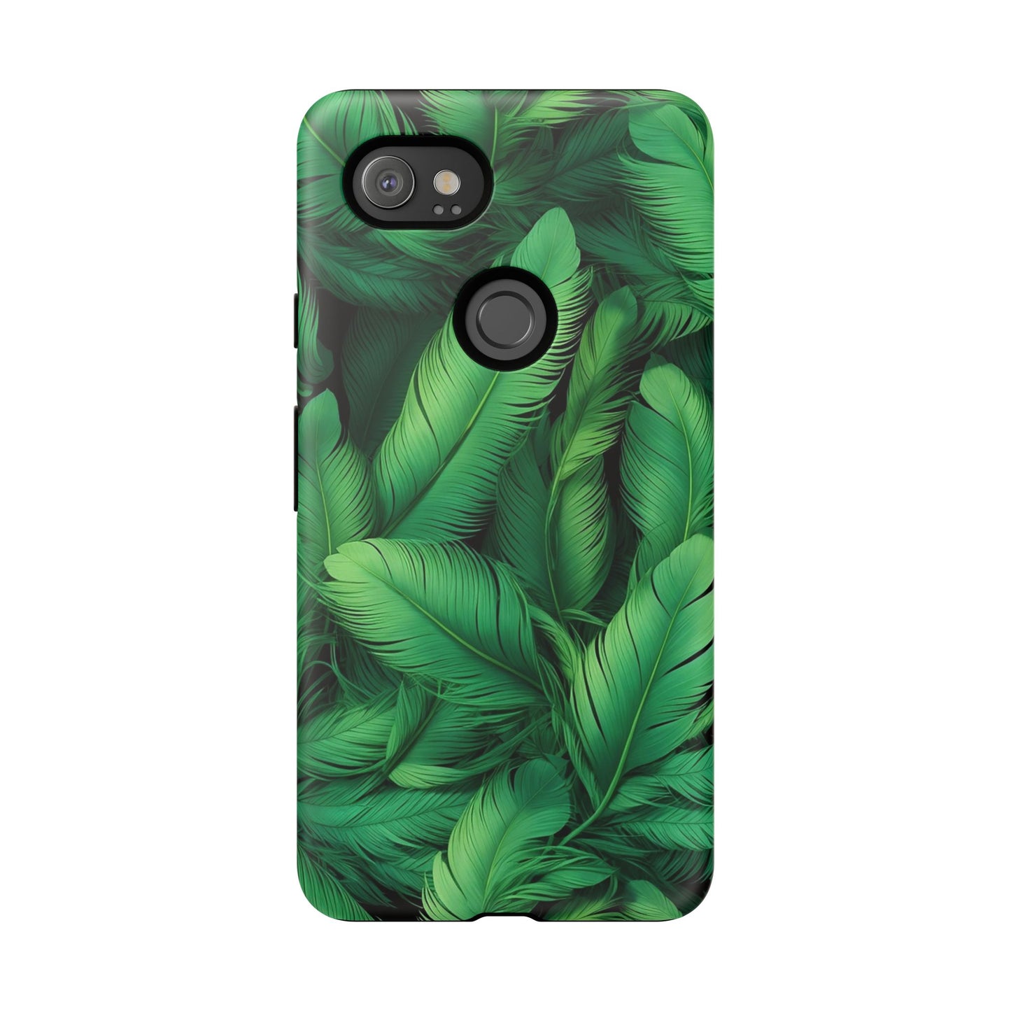 Tough Cases - Tropical Leaf Phone Case, Nature-inspired, Phone Accessory, Gift for Her, Jungle Theme, Eco-Friendly