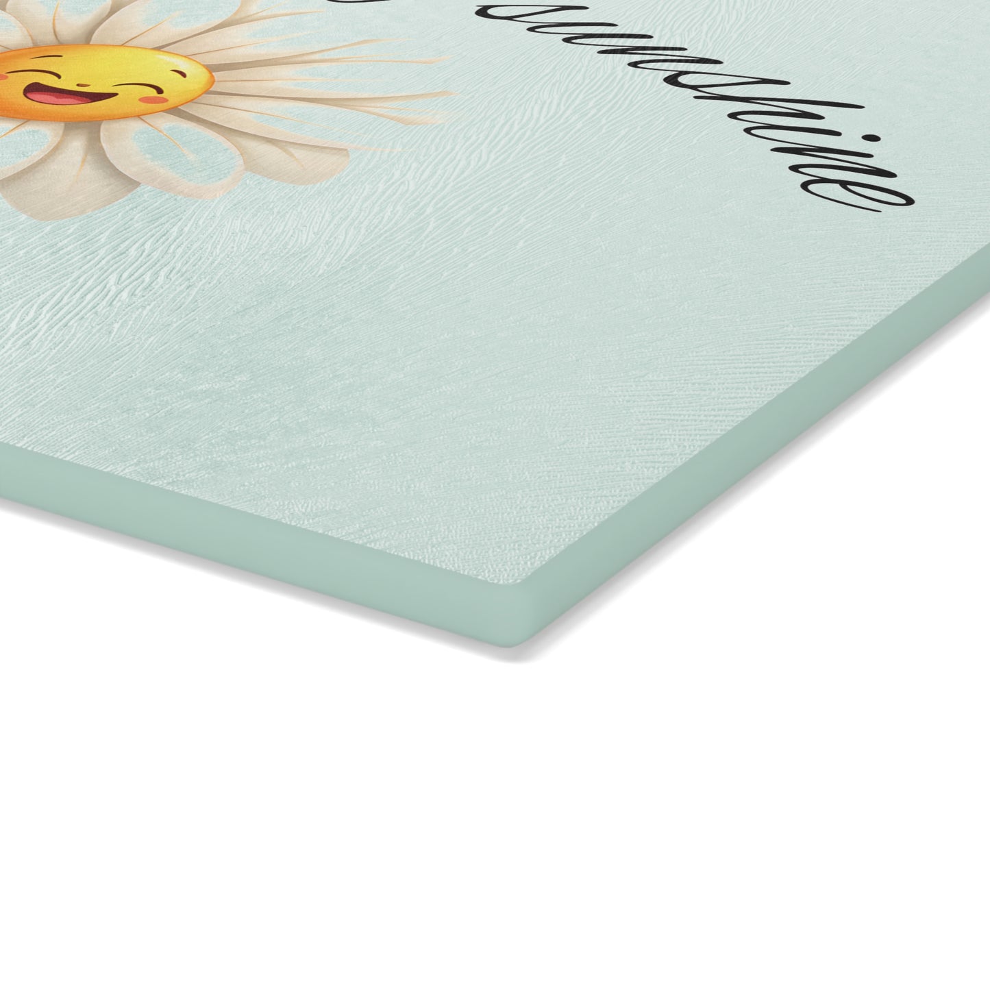 Cheerful Glass Cutting Board – You Are My Sunshine