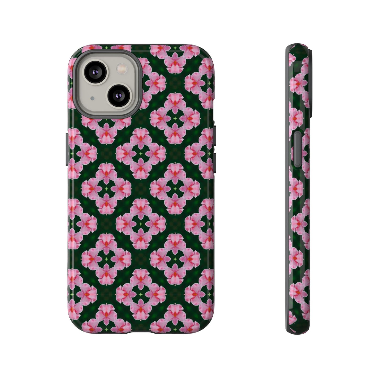 Tough Cases - Floral Phone Case, Stylish Protective Cover for Women, Gift Idea for Birthdays, Unique Floral Design, Trendy Tech Accessory