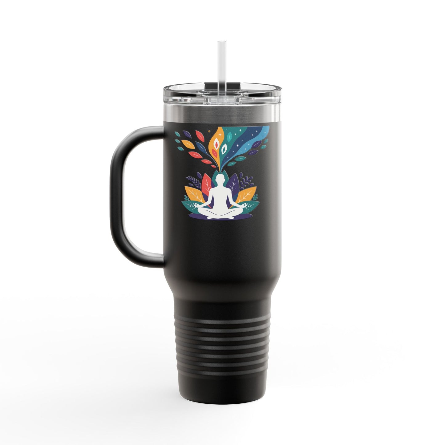Colorful Yoga Themed Insulated Travel Mug | 40oz | Perfect Gift for Yoga Lovers, Coffee on the Go, Outdoor Adventures, Unique Travel [...]