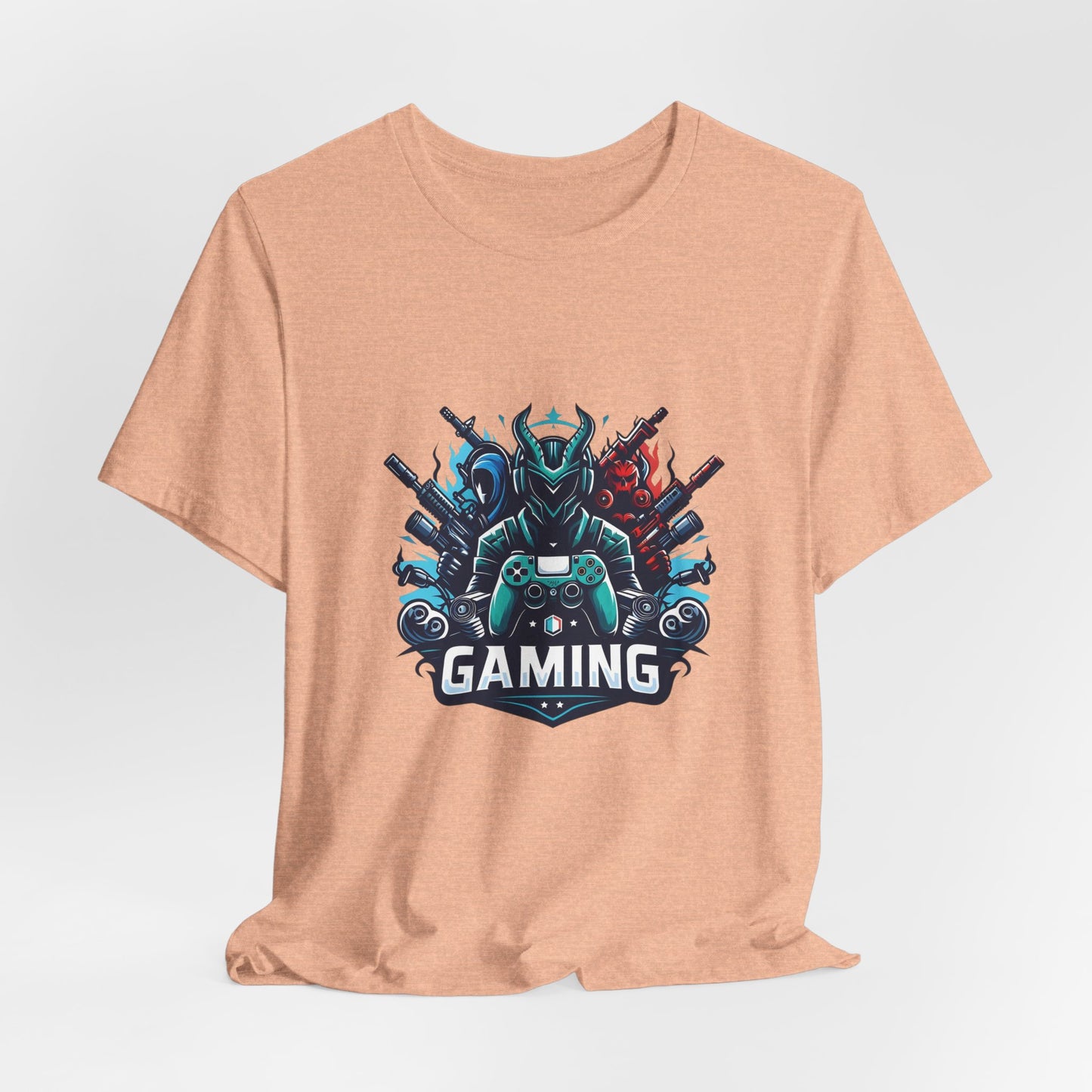 Gaming Controller Emblem Tee — Esports Gamer Graphic T-Shirt