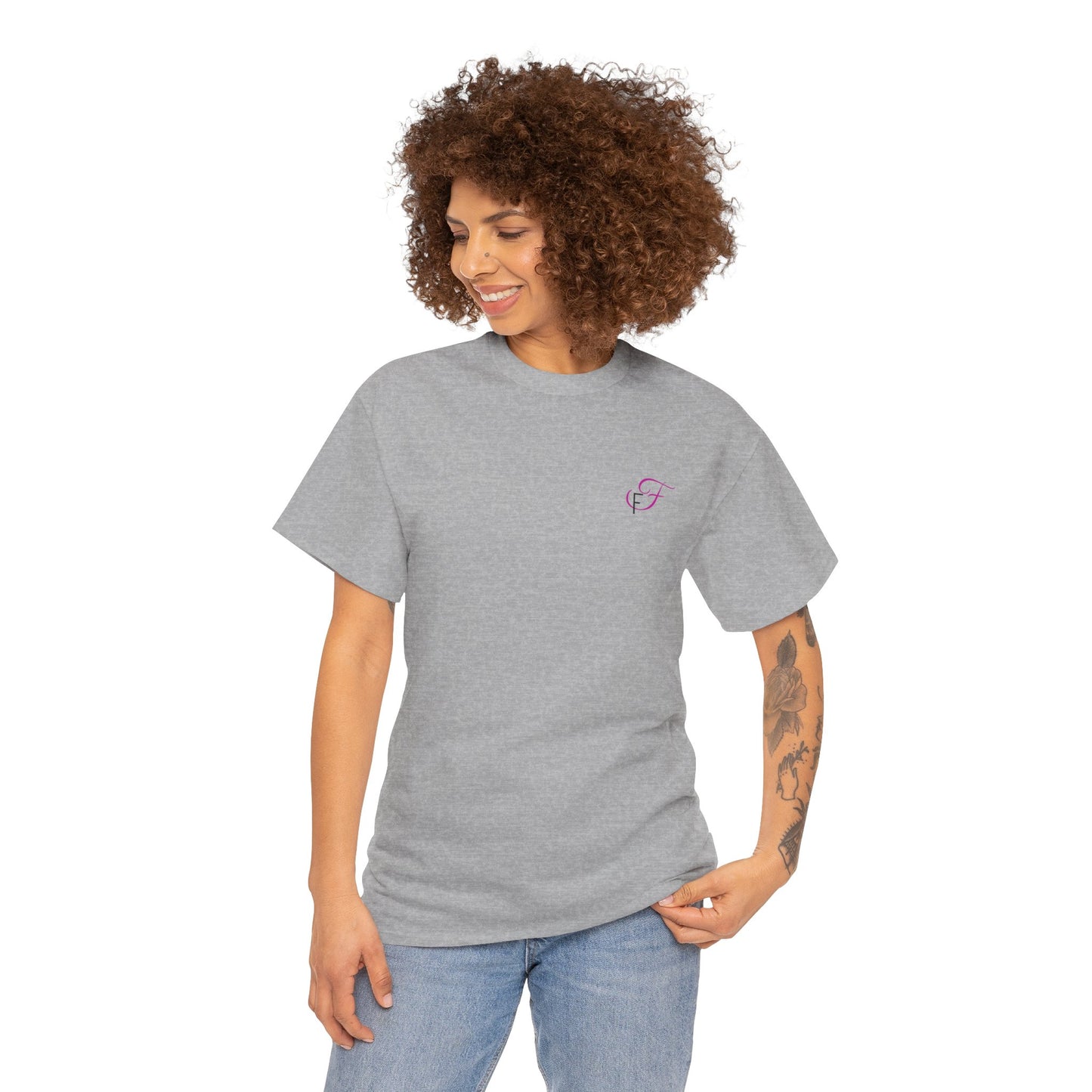 Funkin' Fabulous Tee — Pink Gown Illustration Women's Empowerment T‑Shirt