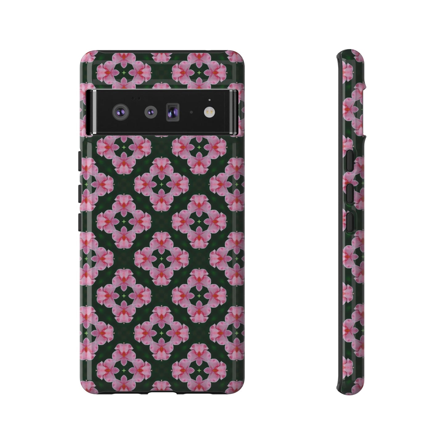 Tough Cases - Floral Phone Case, Stylish Protective Cover for Women, Gift Idea for Birthdays, Unique Floral Design, Trendy Tech Accessory