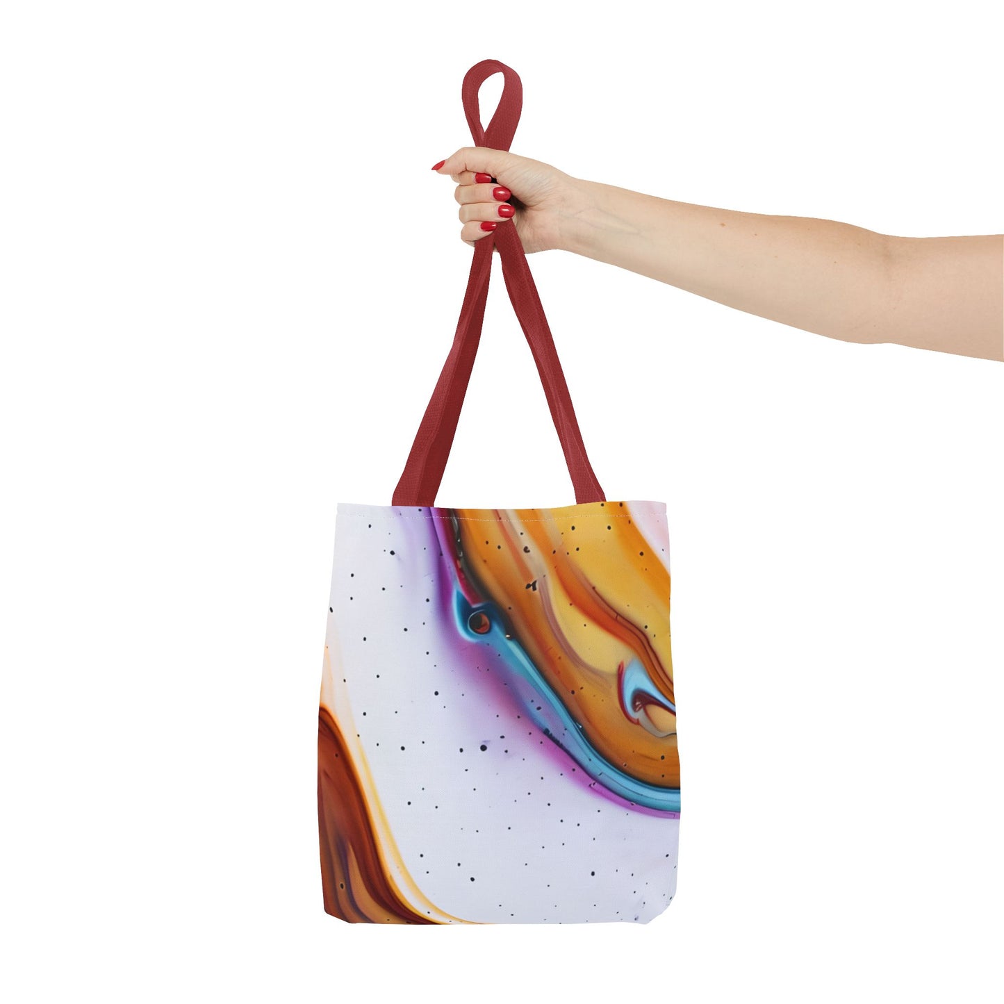 Colorful Abstract Tote Bag | Art Bags for Women, Reusable Shopping Bag