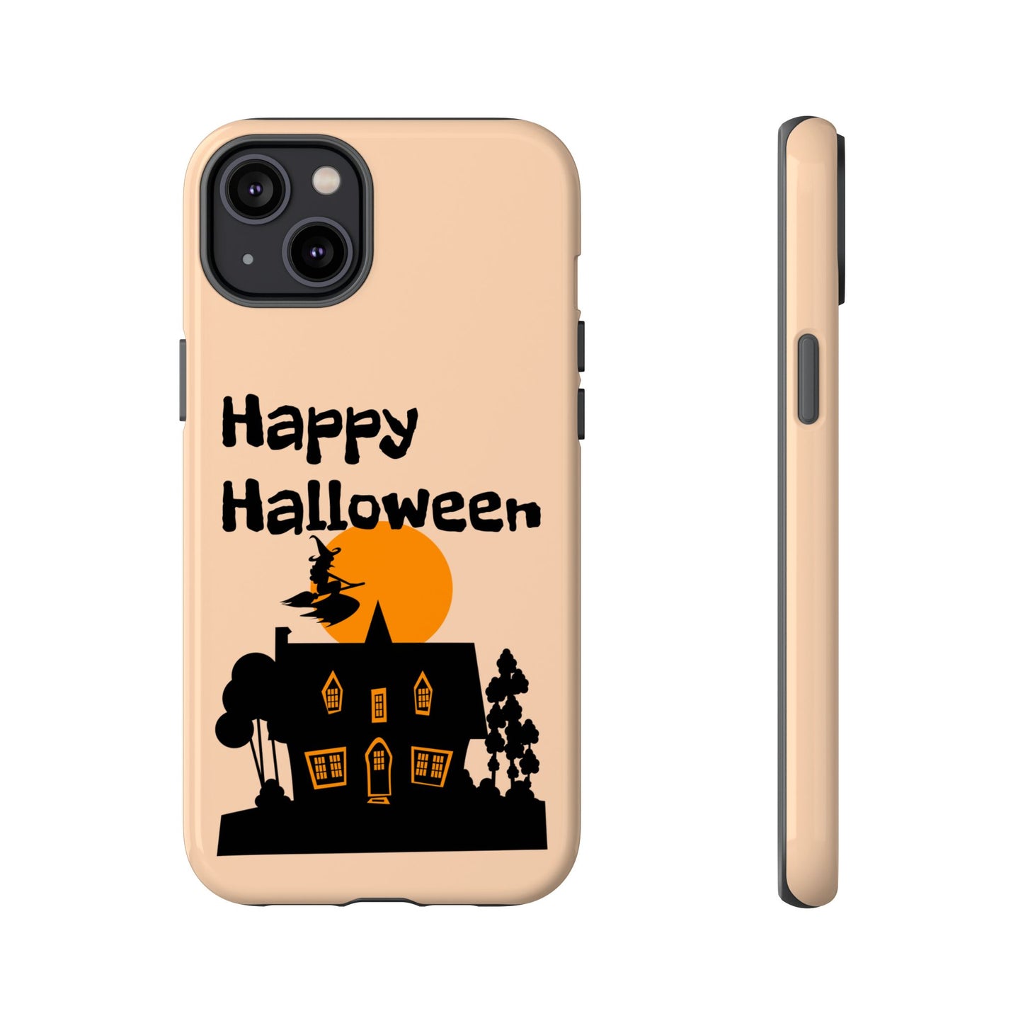 Halloween Phone Case, Spooky Mobile Cover, Tough Case for Phone, Witch Design, Fall Decor, Unique Gift for Halloween