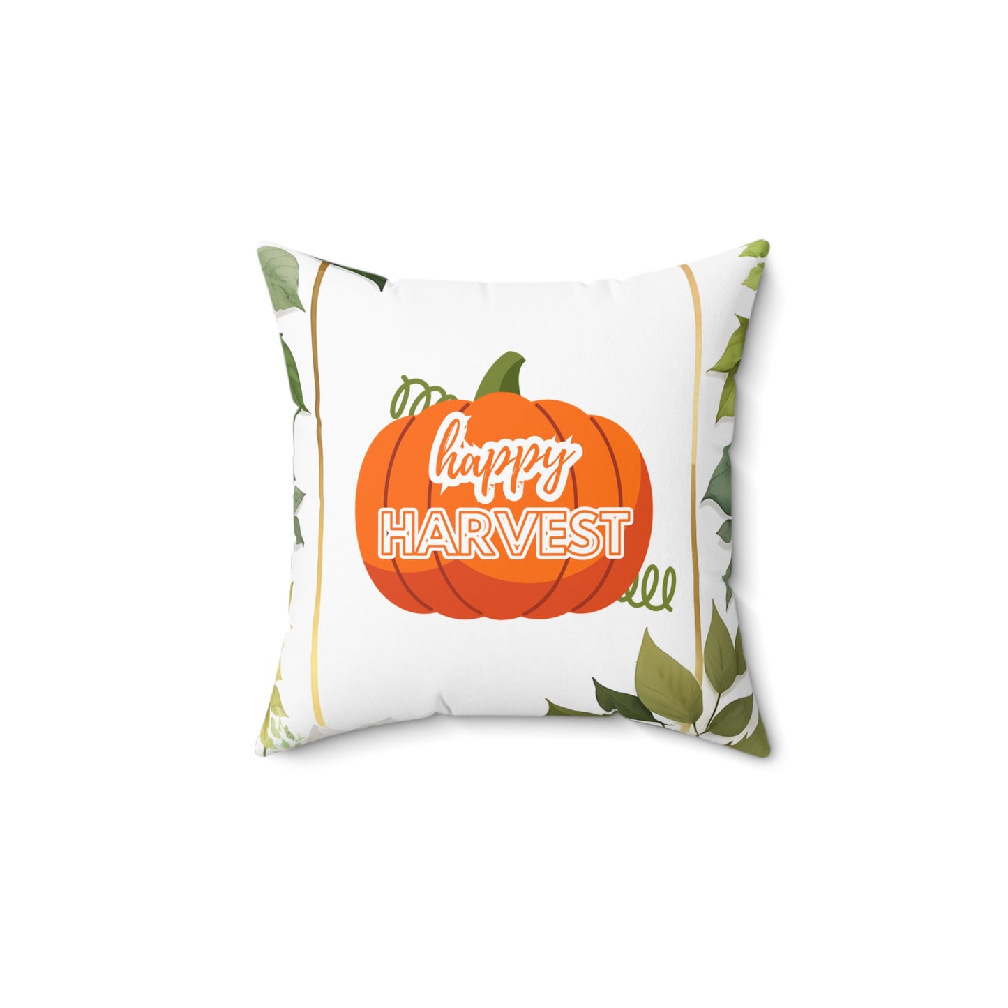 Botanical Elegance Square Pillow | Cozy Home Decor, Throw Pillow, Floral Accent, Gift for Her, Farmhouse Style