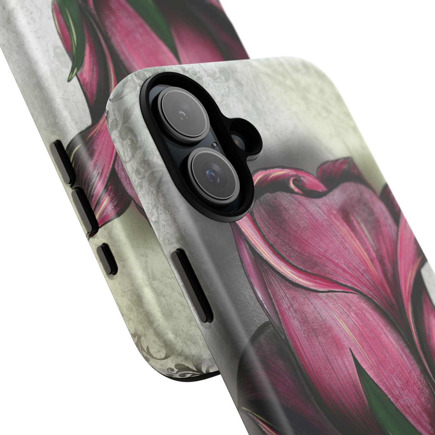 Rose Phone Case – Tough Cases, Floral Phone Cover, Gift for Her, Minimalist Design, Nature Lover's Accessory, Birthday Gift Idea
