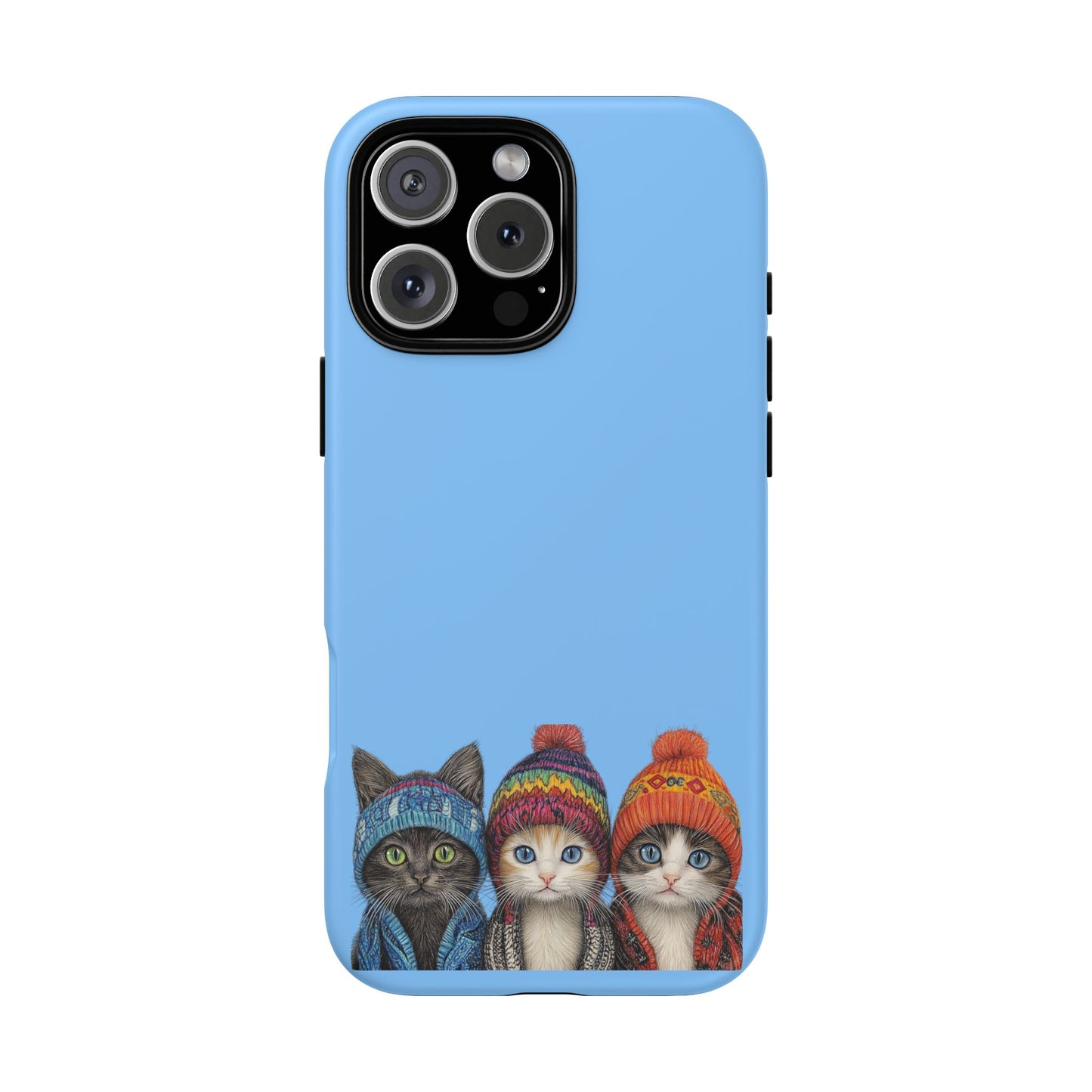 Cat-Themed Phone Case, Cute Cat Cases for Cat Lovers, Gifts for Cat Owners, Fun Cat Accessories, Holiday Present for Pet Lovers