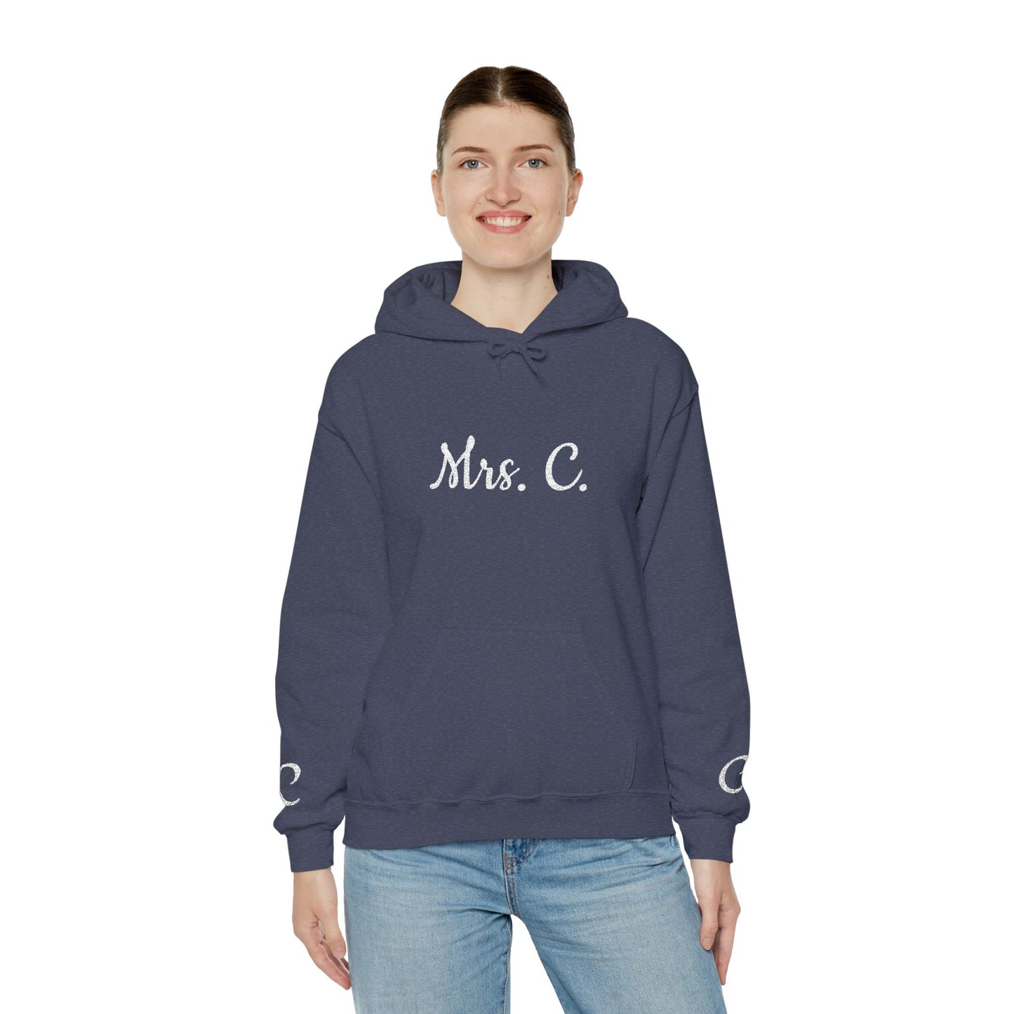 Personalized Hooded Sweatshirt, Gift for Teachers, Proud Teacher Apparel, Birthday Gift, Customized Sweatshirt