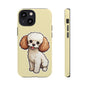 Cute Dog Phone Case, Pet Lover Gift, Custom Phone Cover, Cartoon Dog Case, Durable Phone Accessory