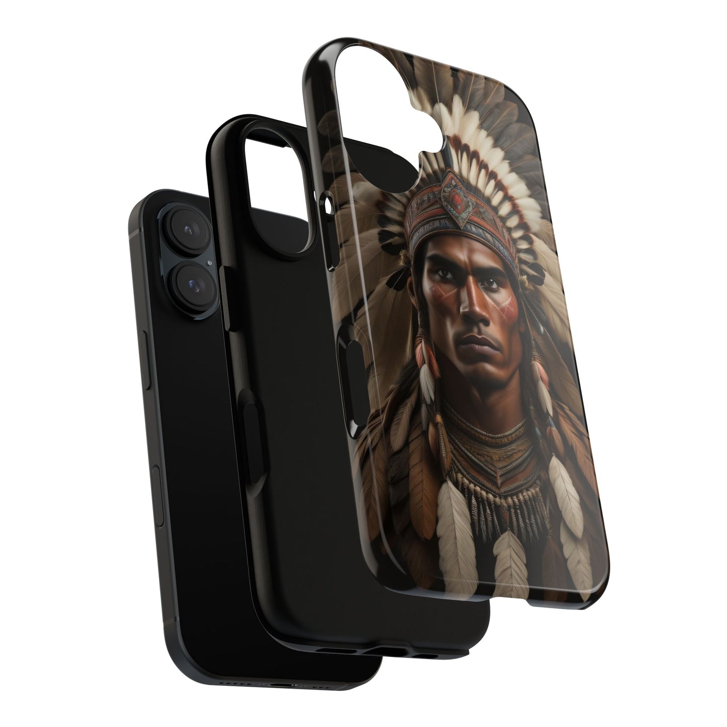 Native American Art Phone Case, Strong Culture Design, Unique Gift for Him or Her, Tough Cases, Customizable Protector, Tribal Style