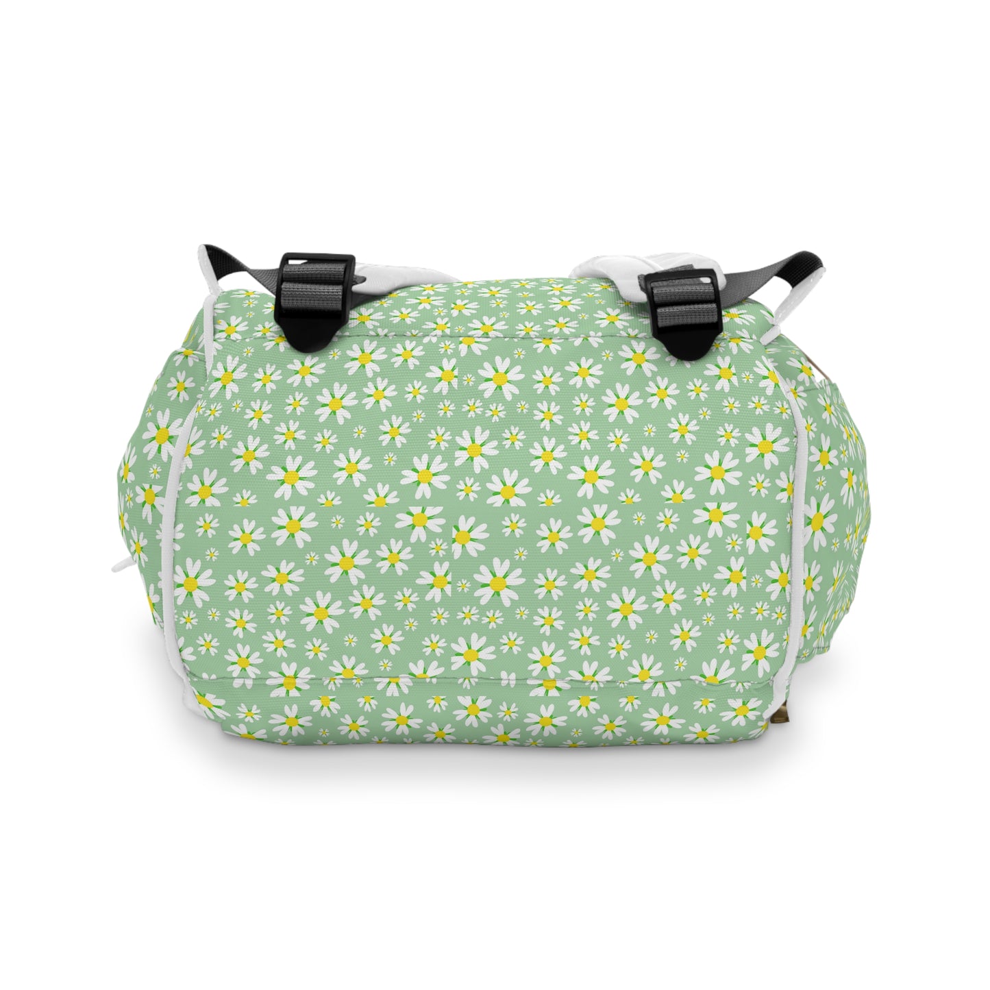Stylish Floral Diaper Backpack for Moms, Versatile Baby Bag, Tote, Eco-Friendly, Gift for New Parents, Nursery Essential