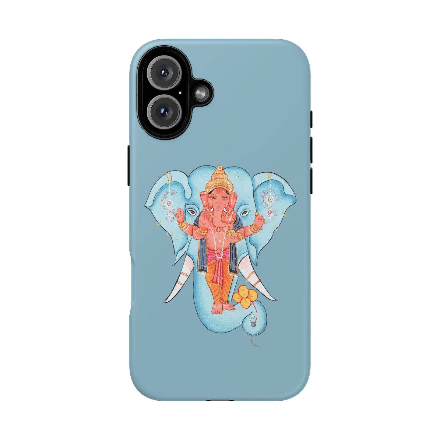Tough Cases: Ganesh-Inspired Phone Case, Bohemian Phone Cover, Hindu Art Accessory, Festival Gift, Protective Phone Shell