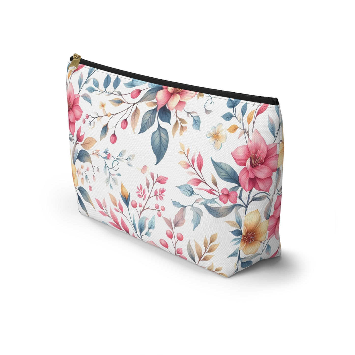 Floral Accessory Pouch